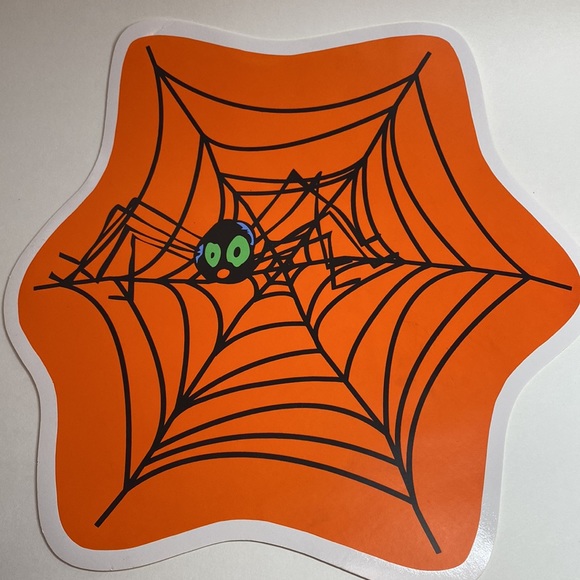 Set of 3 Halloween placemats, spider web design NEW - Picture 3 of 12